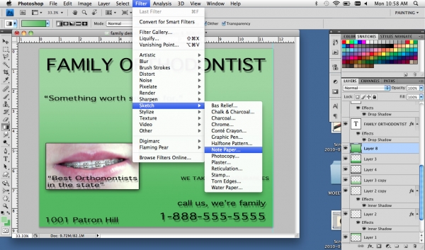 Creation of Family Dental: Step 7